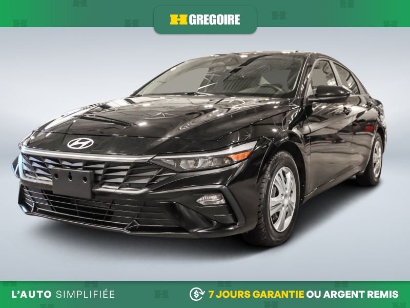Hyundai Elantra Preferred APPLE CARPLAY SIEGES CHAUFFANTS DEM. A D 2024 Noir