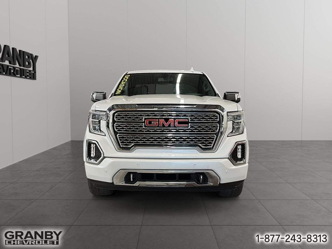 GMC Sierra 1500 Denali cabine multiplace 4RM 157 po | G3549 2021 Blanc Granby - photo #1