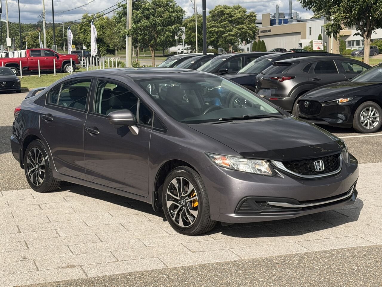 2014 Honda Civic Berline Grey Ste-Marie - photo #2