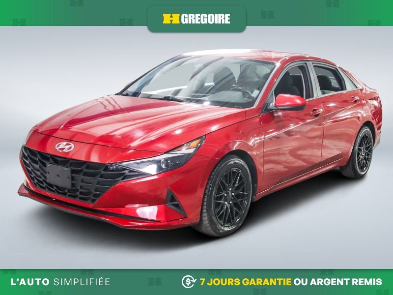 2021 Hyundai Elantra Red Laval - photo #2