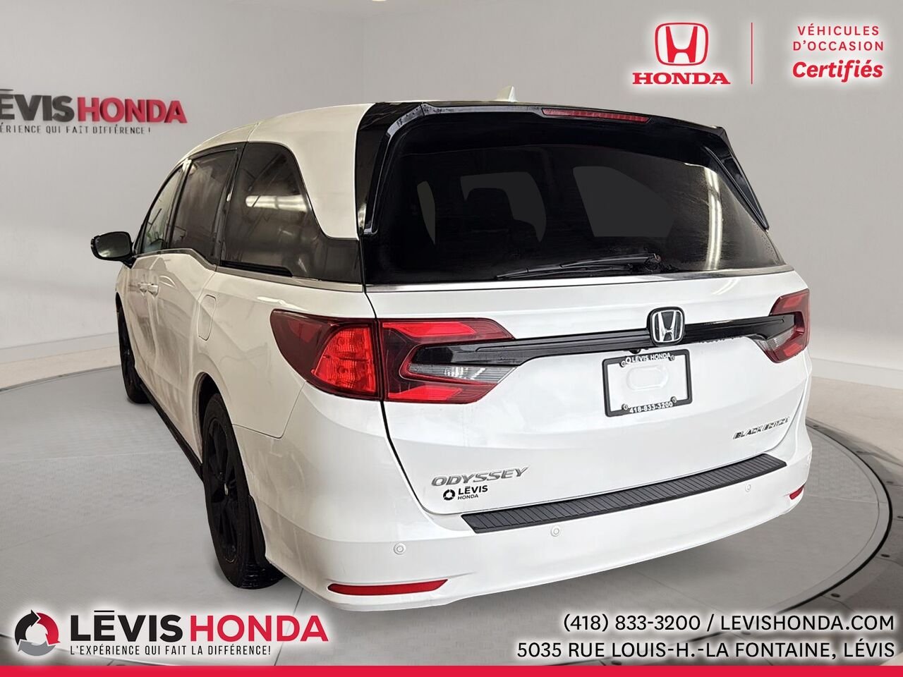 2023 Honda Odyssey Black Edition Black Edition BA White Lévis - photo #9