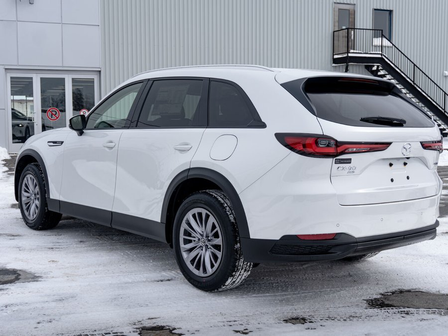 MAZDA CX-90 hybride léger GS-L TI 2026 Blanc rhodium métallisé