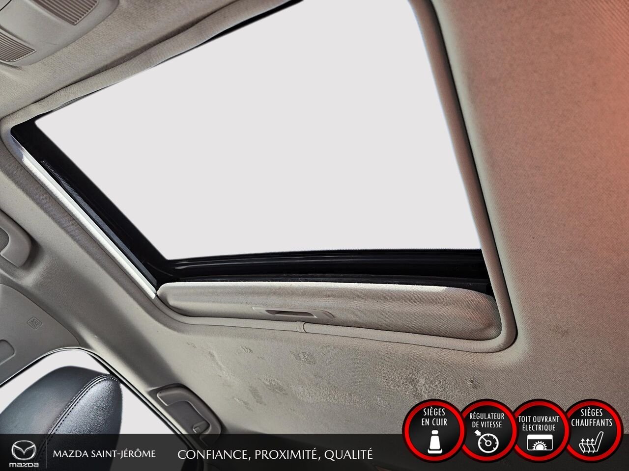 2016 Mazda CX-3 GS LUXURY | JAMAIS ACCIDENTÉ | TOIT OUVRANT | CUIR | MAGS Blue Saint-Jérôme - photo #17