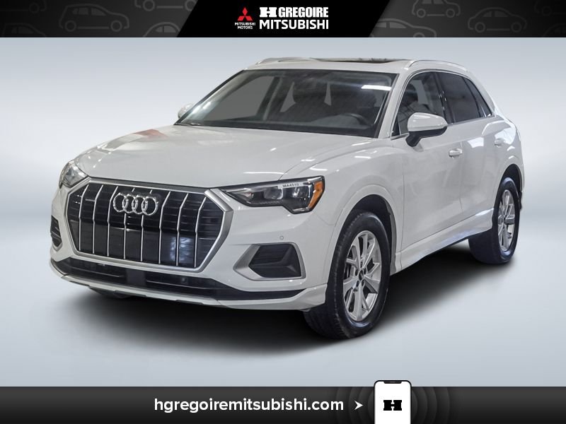 Audi Q3 Progressiv *AWD* Cuir * Caméra * Mags * 2021 Blanc