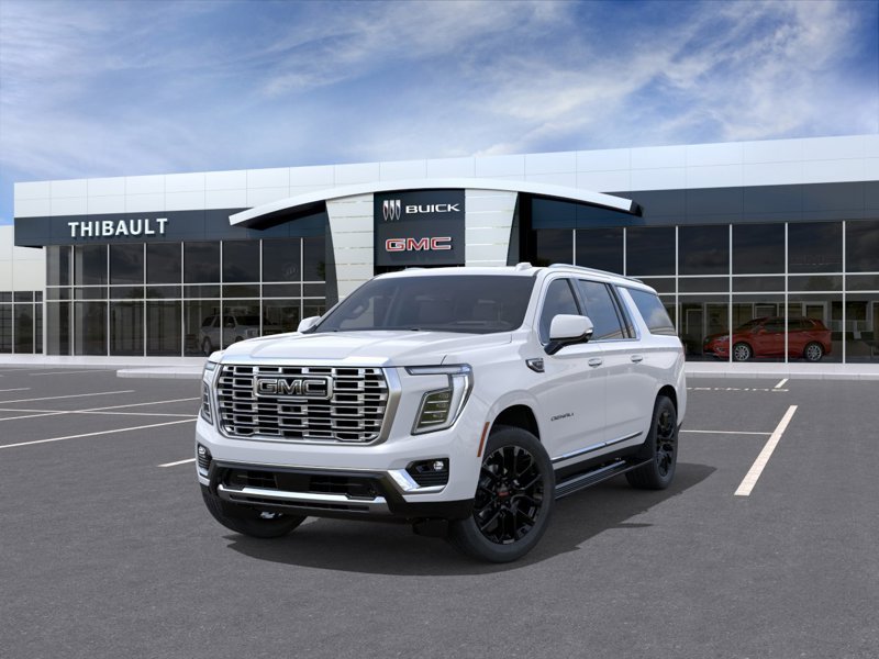 GMC YUKON XL 4 RM 4 portes Denali 2026 Blanc Sherbrooke - photo #7