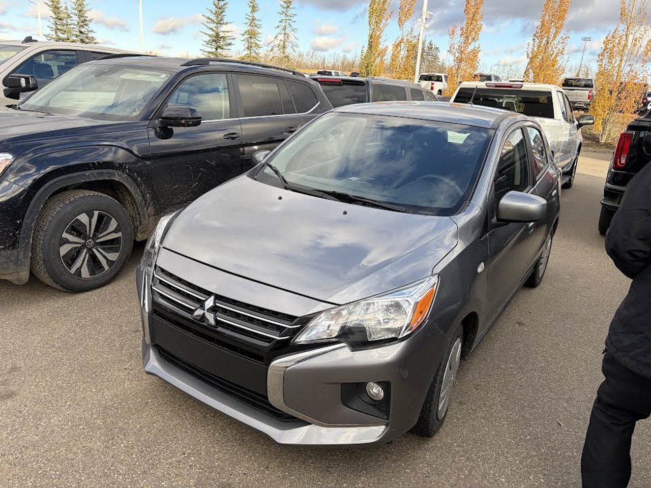 2022 Mitsubishi Mirage ES CVT Grey Sherwood Park - photo #2