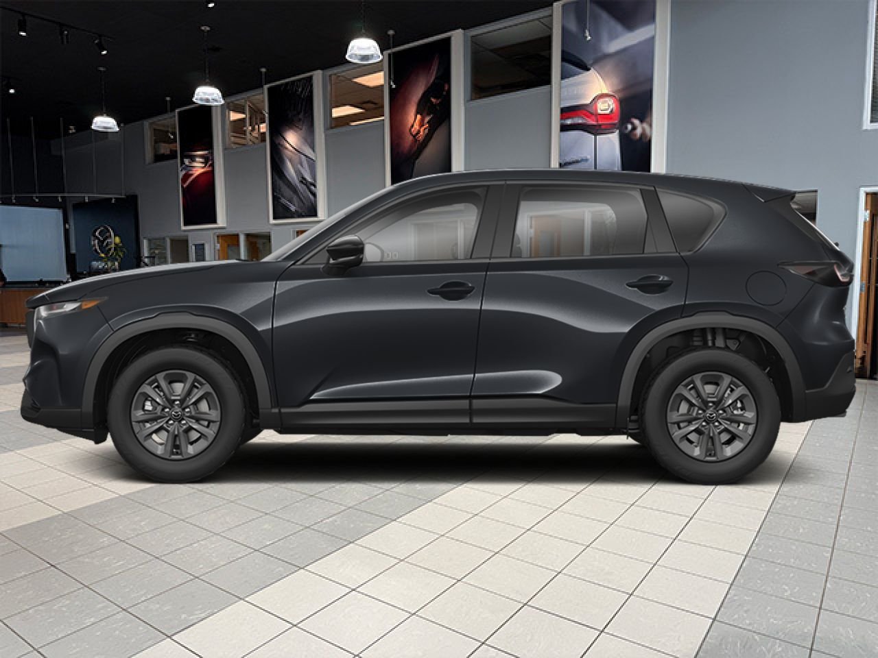 2026 MAZDA CX-5 Jet Black Mica Notre-Dame-des-Prairies - photo #1