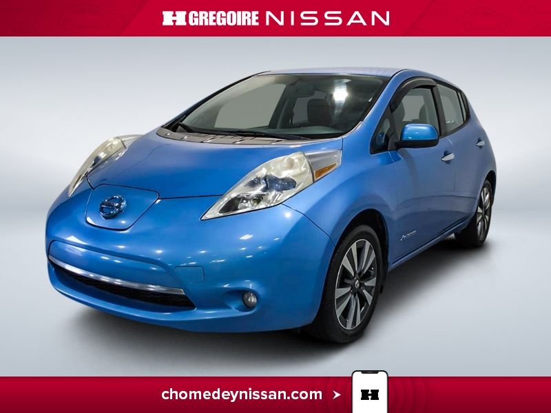 2014 Nissan Leaf Blue Blainville - photo #2