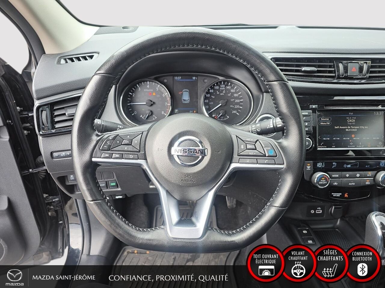 Nissan Qashqai SV | TOIT OUVRANT | AWD | 2023 Noir Saint-Jérôme - photo #12