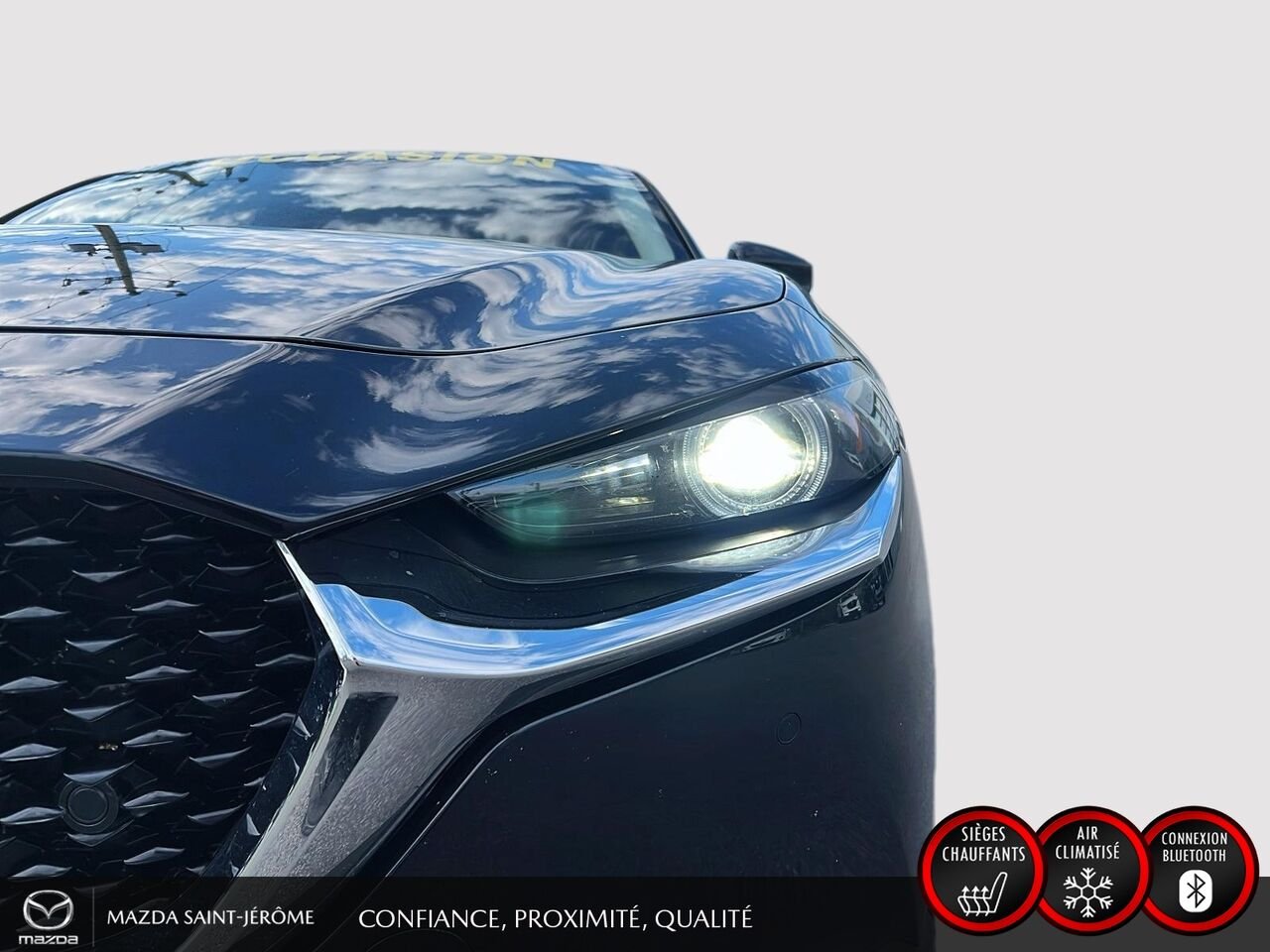 2023 Mazda CX-30 GT | CUIR | TOIT OUVRANT | NAVIGATION | AWD | CAMÉRA 360 Black Saint-Jérôme - photo #1
