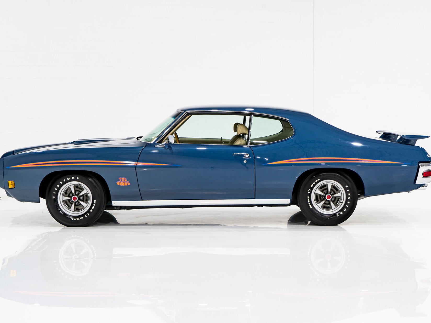 1970 Pontiac GTO The Judge Matching# Ram Air III 4-speed **PRIX EN USD** Blue Montreal - photo #7