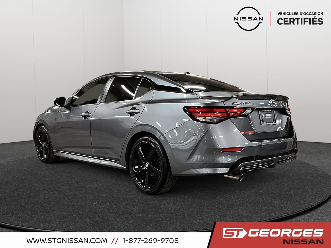 Nissan Sentra 2021 Gris Saint-Georges - photo #3