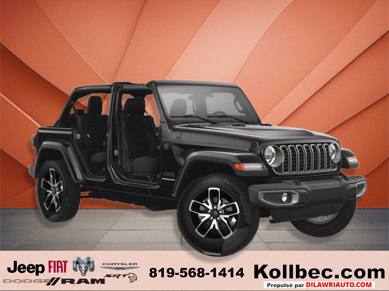 Jeep Wrangler 4xe 25430 | Sport S 4 portes 4x4 2025 Noir Gatineau - photo #2