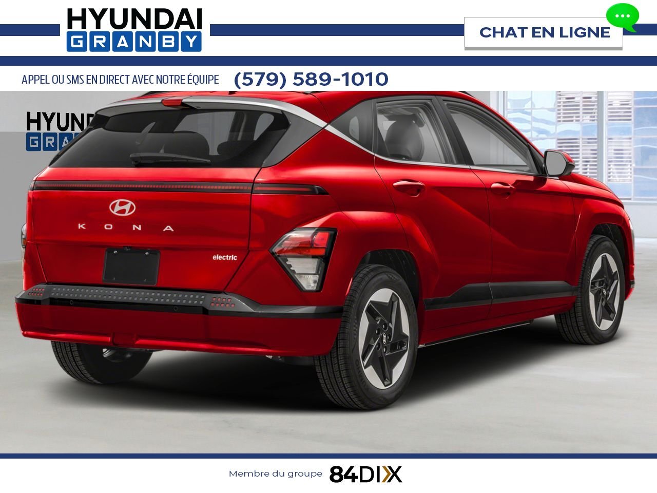 2026 HYUNDAI Kona Electric Ultimate Red Granby - photo #2