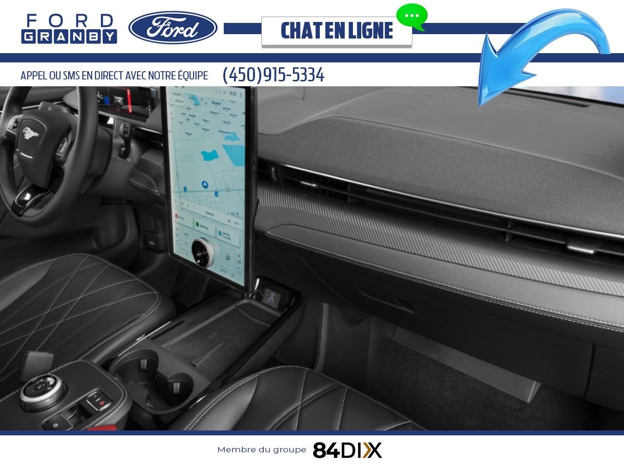 Ford Mustang Mach-E 2025 Blanc astral métallisé trois couches Granby - photo #12