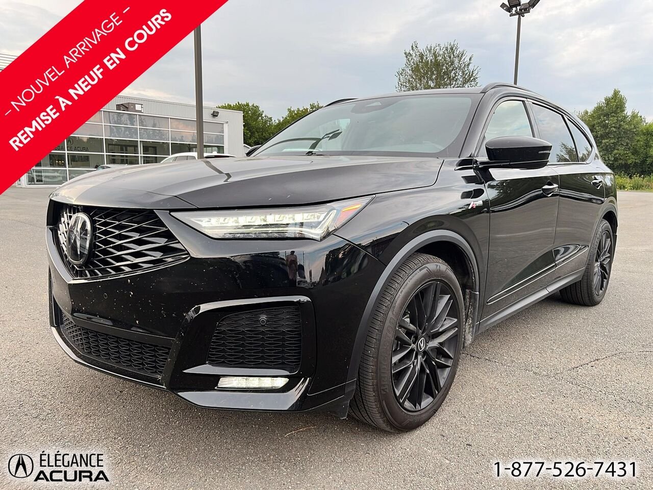 Acura MDX Platinum Elite A-Spec | A8921 2025 Noir Granby - photo #0