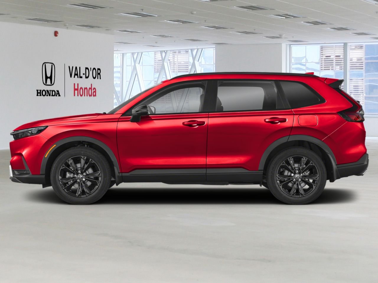 2026 HONDA CR-V Hybrid Touring Traction Intégrale Radiant Red Metallic Val-d'Or - photo #2