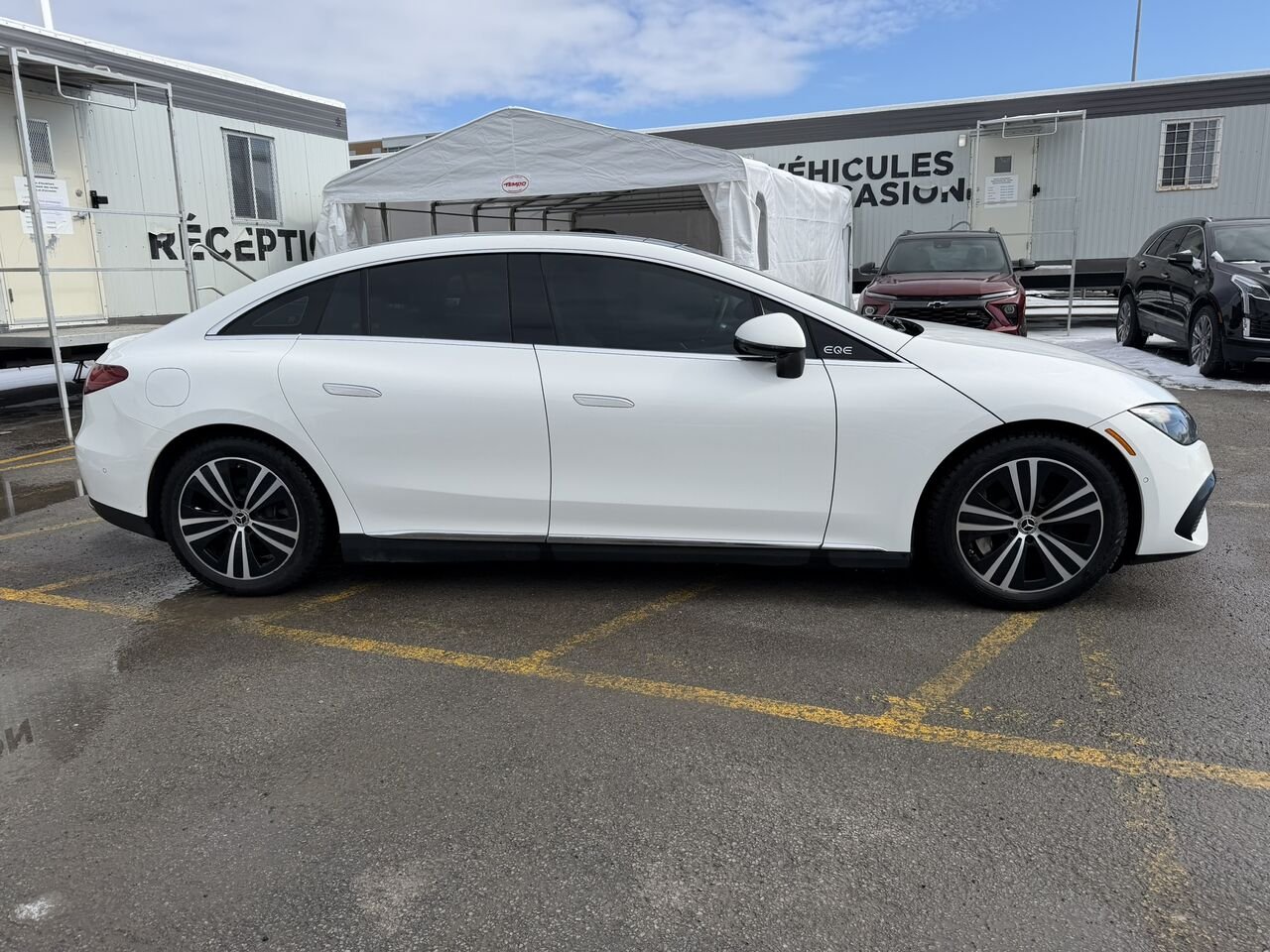 Mercedes-Benz EQE EQE 500 4MATIC STOCK XP5733 2024 Blanc Laval - photo #6