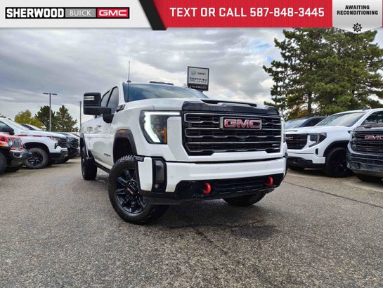 2024 GMC Sierra 3500HD AT4 Premium Plus | Technology/Preferred/Safety Packages White