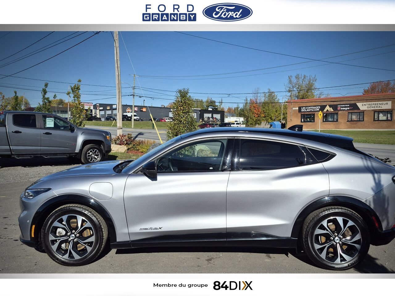 2021 Ford Mustang Mach-E Silver Granby - photo #3