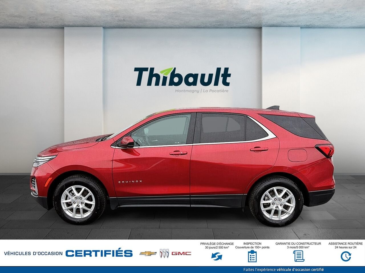 2024 CHEVROLET EQUINOX Traction intégrale, 4 portes LT Red Montmagny - photo #4