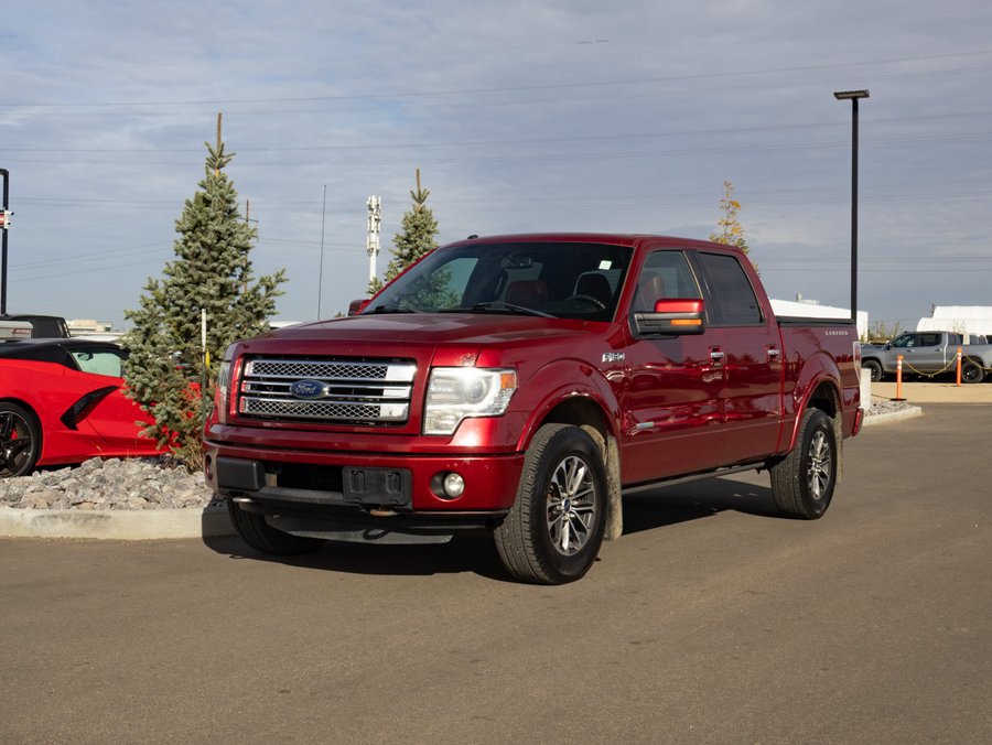 2013 Ford F-150 Limited 900A 3.5L EcoBoost | Power Sunroof Tinted Ruby Red