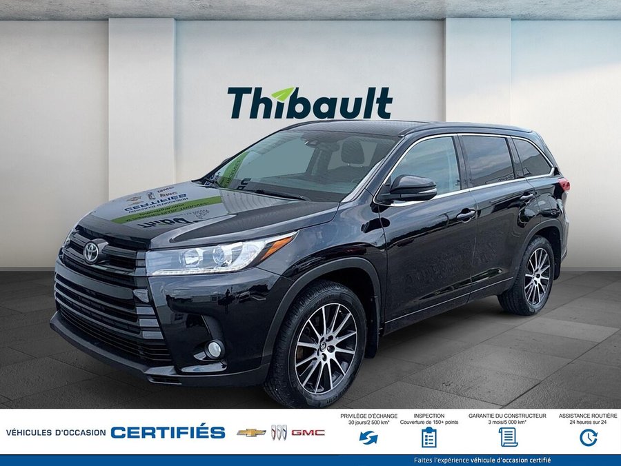 2017 TOYOTA HIGHLANDER SE/XLE 2017 Black