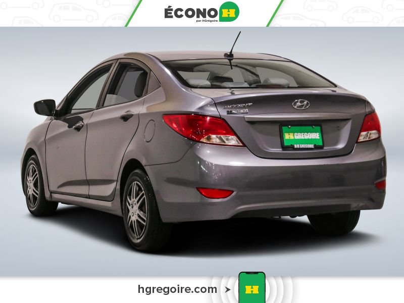 Hyundai Accent 822549 | LE AUTO A/C GR ELECT 2016 Gris Laval - photo #5