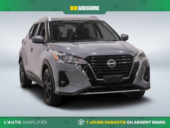 Nissan Kicks SV AUTO A/C GR ELECT MAGS CAM RECUL BLEUTOOTH 2022 Gris