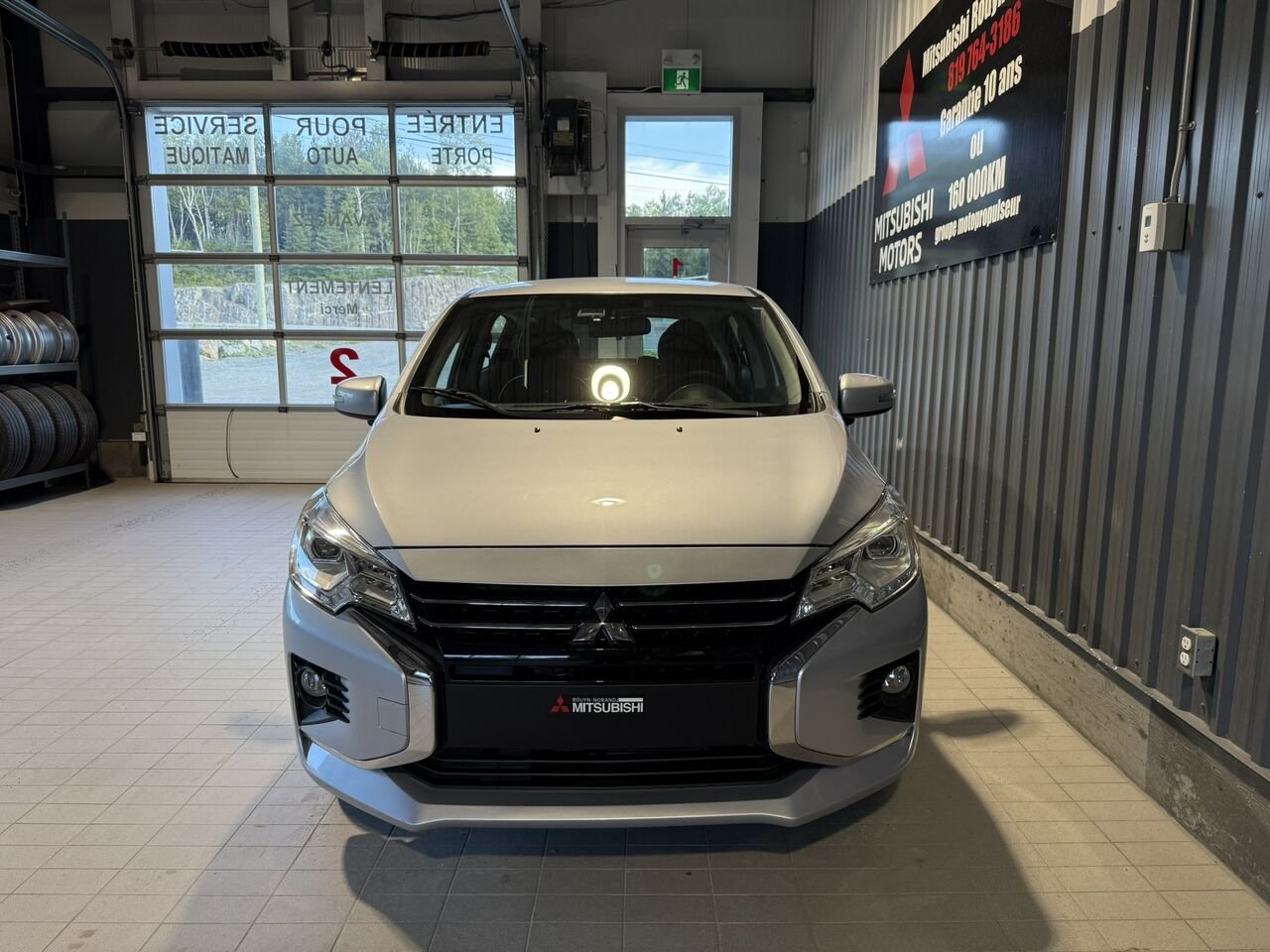 2024 Mitsubishi Mirage Silver Rouyn-Noranda - photo #4