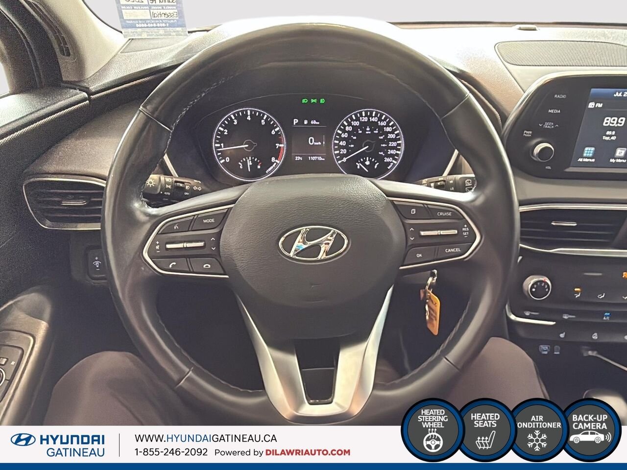 Hyundai Santa Fe 2020 Gris Gatineau - photo #9
