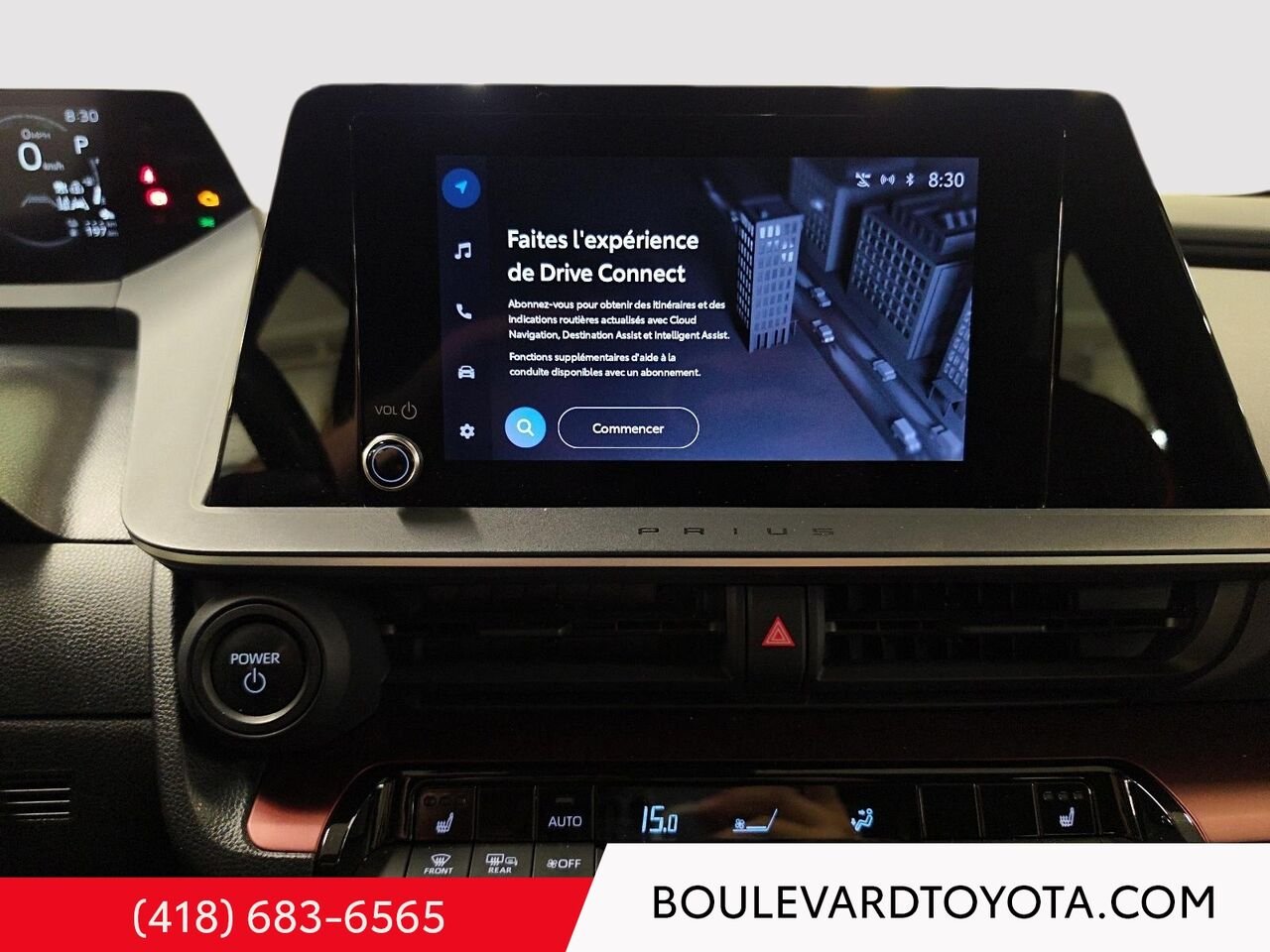 Toyota Prius Prime 100071A-44 | SE 2023 Argent Incisif Québec - photo #11