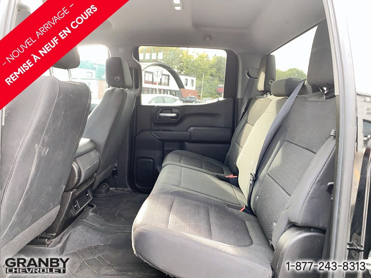 Chevrolet Silverado 1500 Custom Trail Boss cabine multiplace 4RM 157 po | 27-0158A 2019 Noir Granby - photo #8