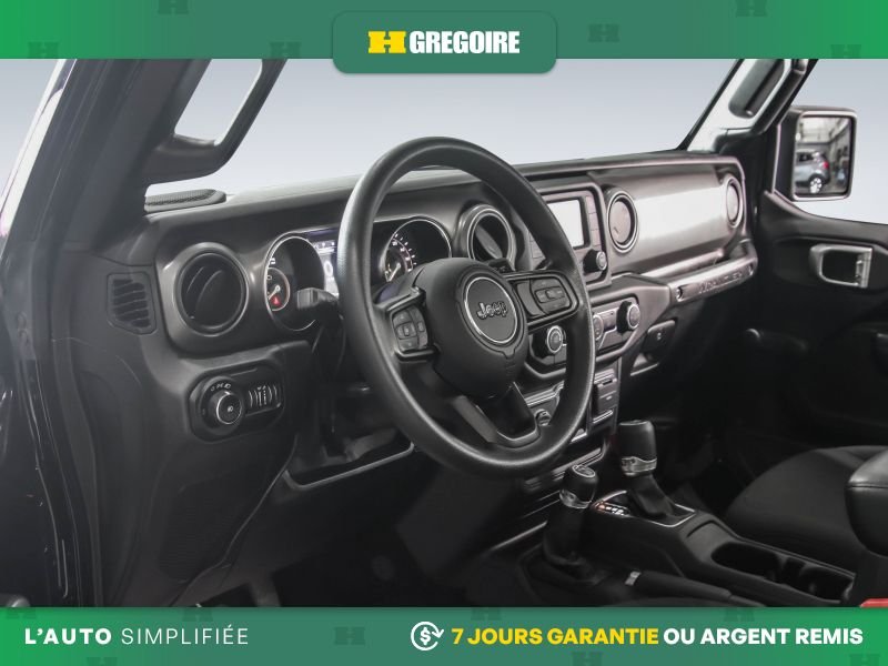 Jeep Wrangler 821782 | Sport 4WD AUTO A/C MAGS CAM RECUL BLUETOOTH 2019 Noir Laval - photo #18