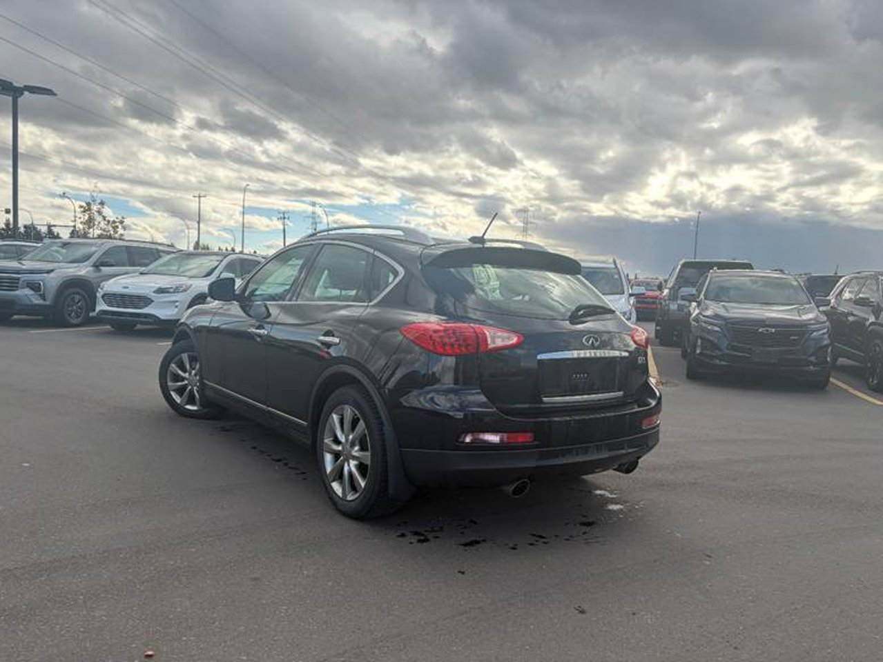 2008 INFINITI EX35 AWD 4dr Black Sherwood Park - photo #4