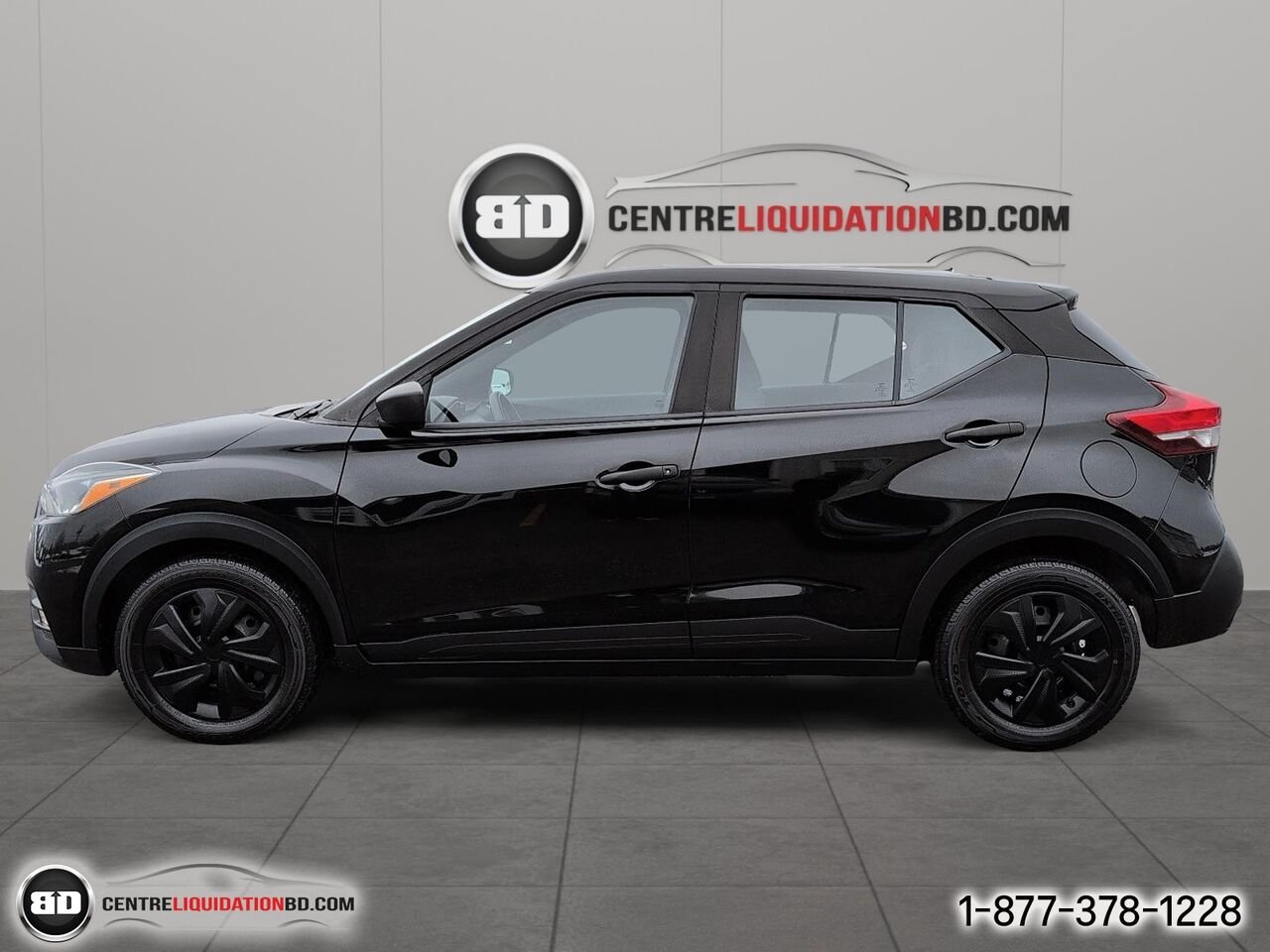 2019 Nissan Kicks S | A8830 Black Granby - photo #8