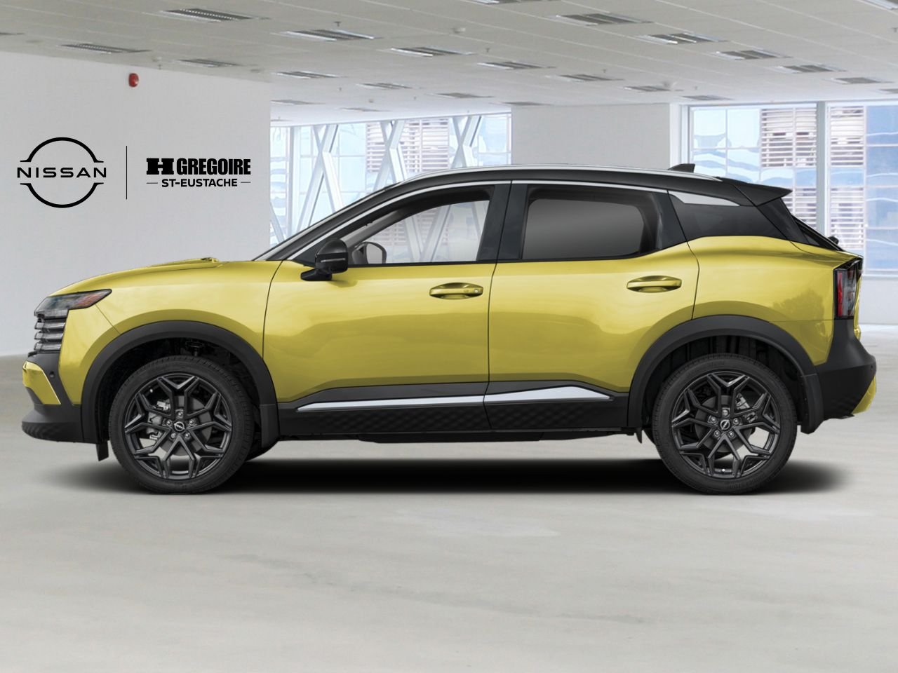 Nissan Kicks 2027 Jaune yuzu métallisé/Noir intense Saint-Eustache - photo #1