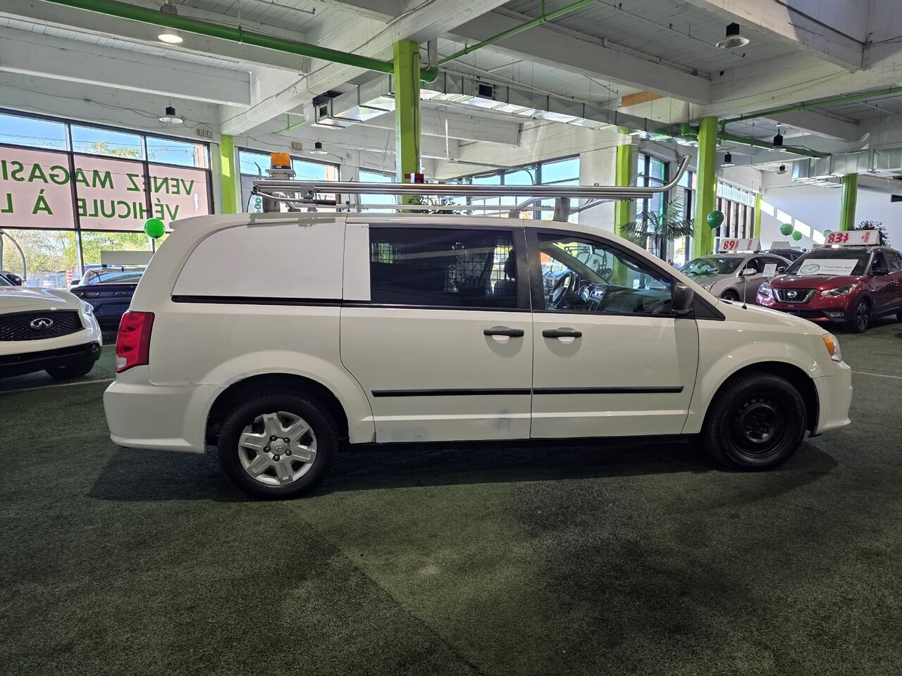 2013 Ram Cargo Van White  - photo #6