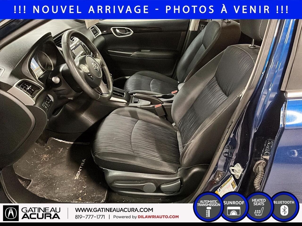 Nissan Sentra SV 2019 Bleu Gatineau - photo #9