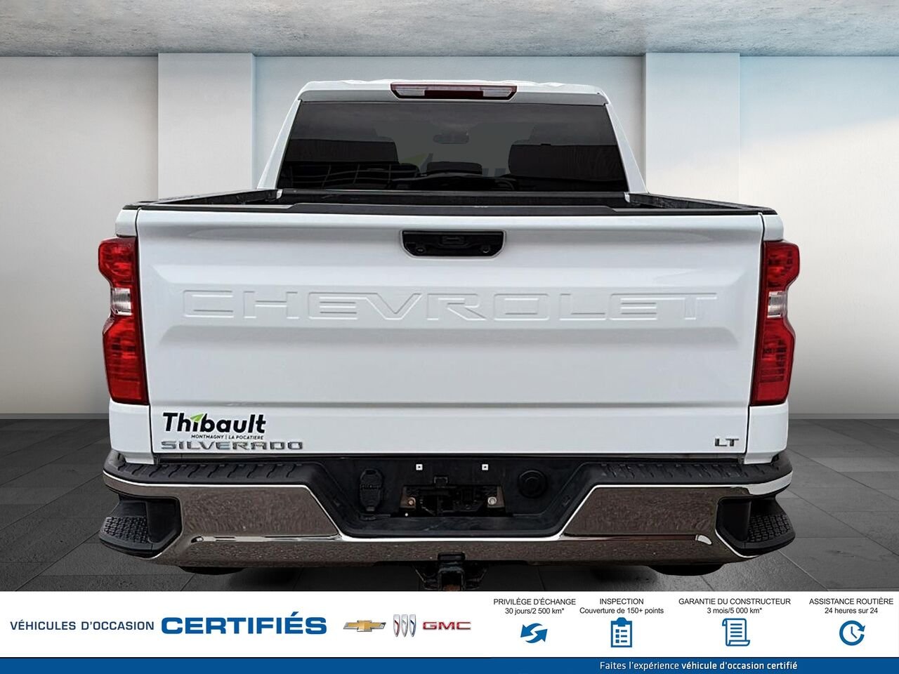 2025 Chevrolet Silverado 1500 LT cabine multiplace 4RM 157 po White Montmagny - photo #2