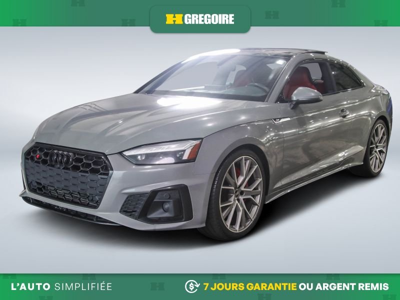 Audi S5 2022 Gris Saint-Eustache - photo #2