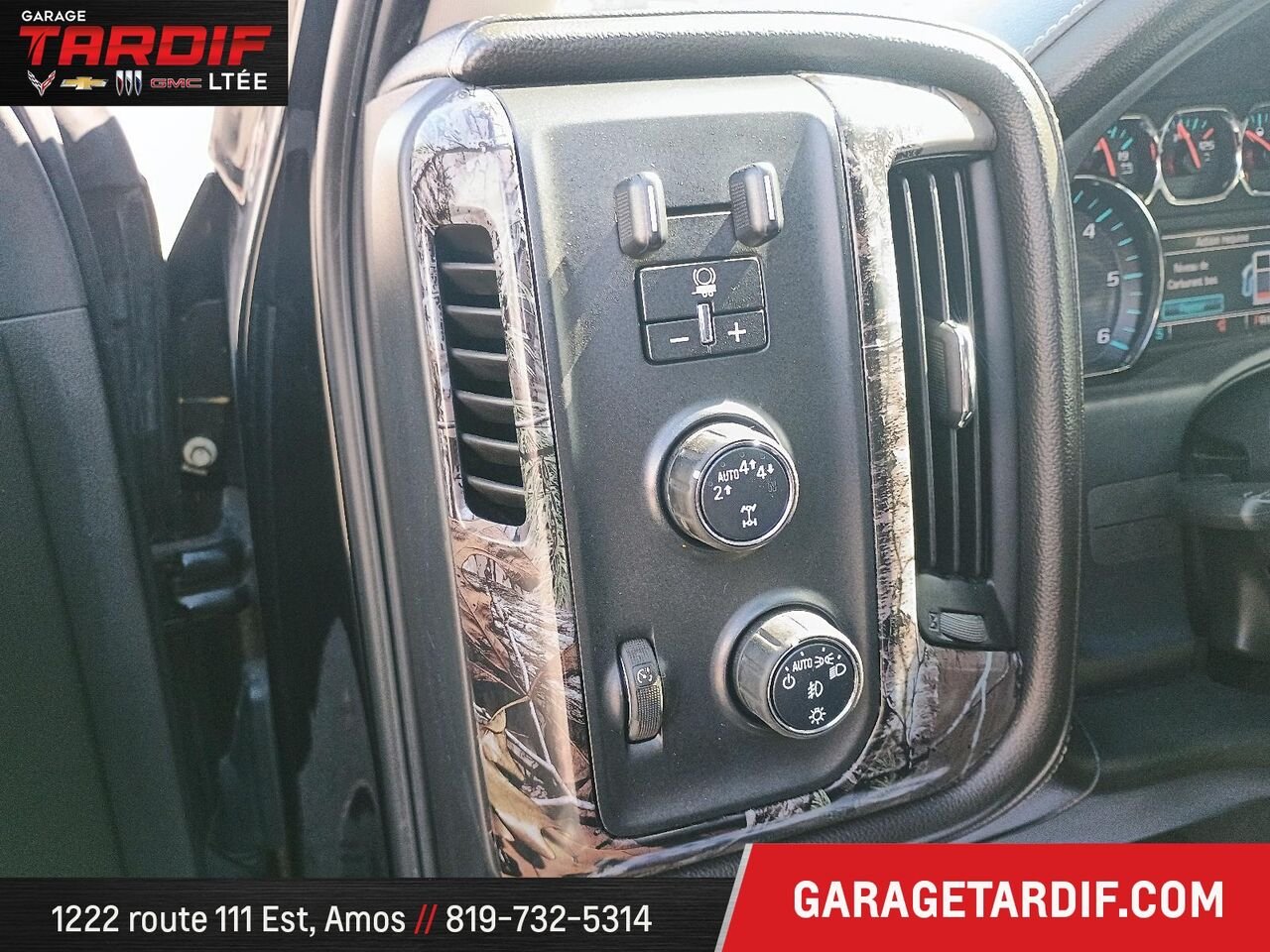 CHEVROLET SILVERADO CABINE MULTIPLACE 4RM 47392B 2017 Noir Amos - photo #14