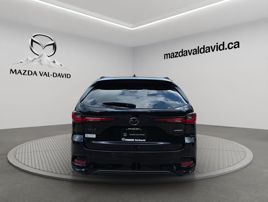 Mazda CX-70 hybride léger Signature TI 2026 Noir de jais mica