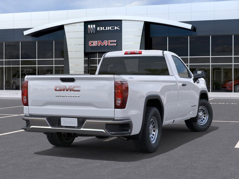 GMC SIERRA 1500 Pro cabine classique 4RM 140 po 2026 Blanc