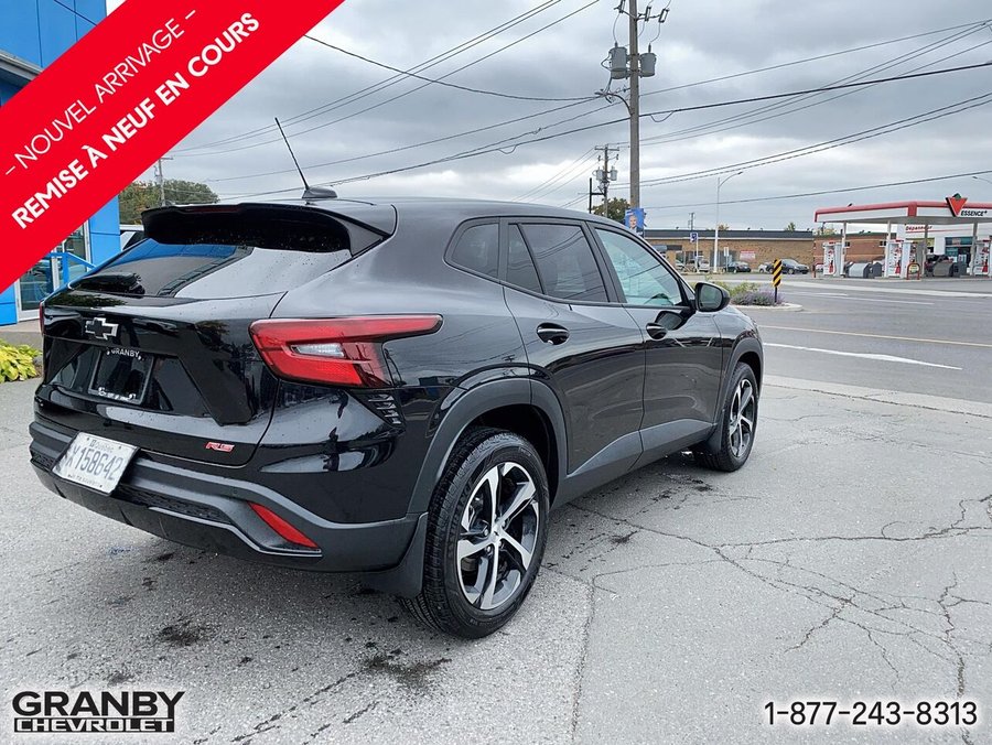 Chevrolet Trax 1RS 4 portes TA 2025 Noir