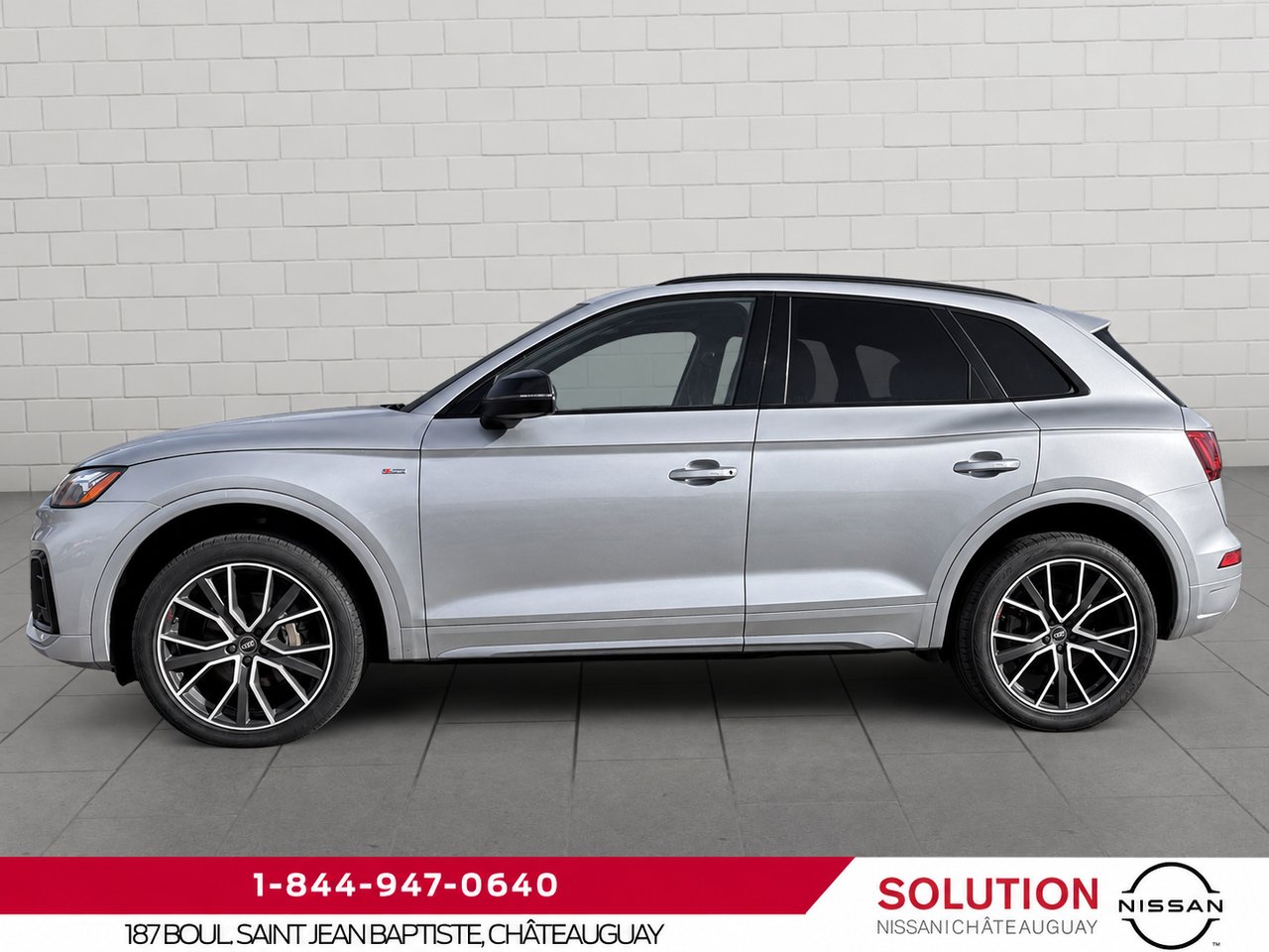 2021 Audi Q5 Progressiv 45 TFSI quattro Silver Châteauguay - photo #3