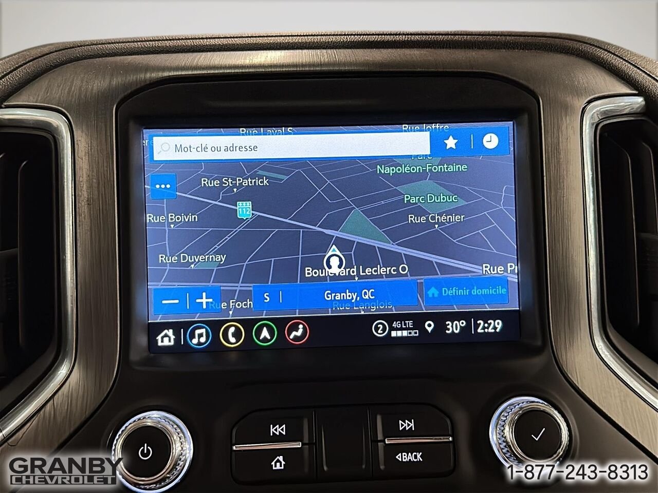 GMC Sierra 1500 Denali cabine multiplace 4RM 157 po | G3549 2021 Blanc Granby - photo #23