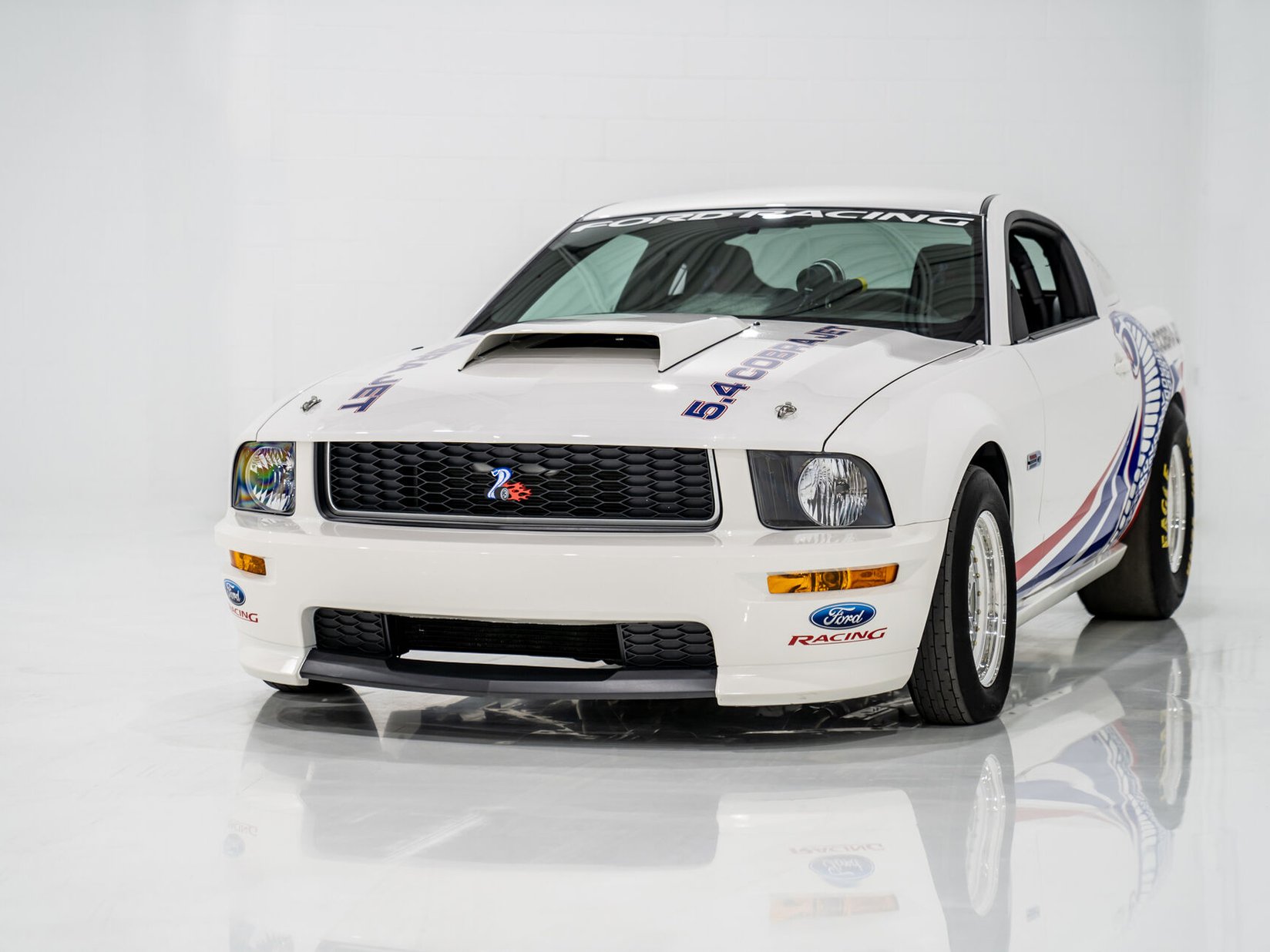 Ford Mustang Cobra Jet # 44 of 50 Ford Vehicule De Promotion **PRIX EN USD** 2008 Blanc Montréal - photo #22