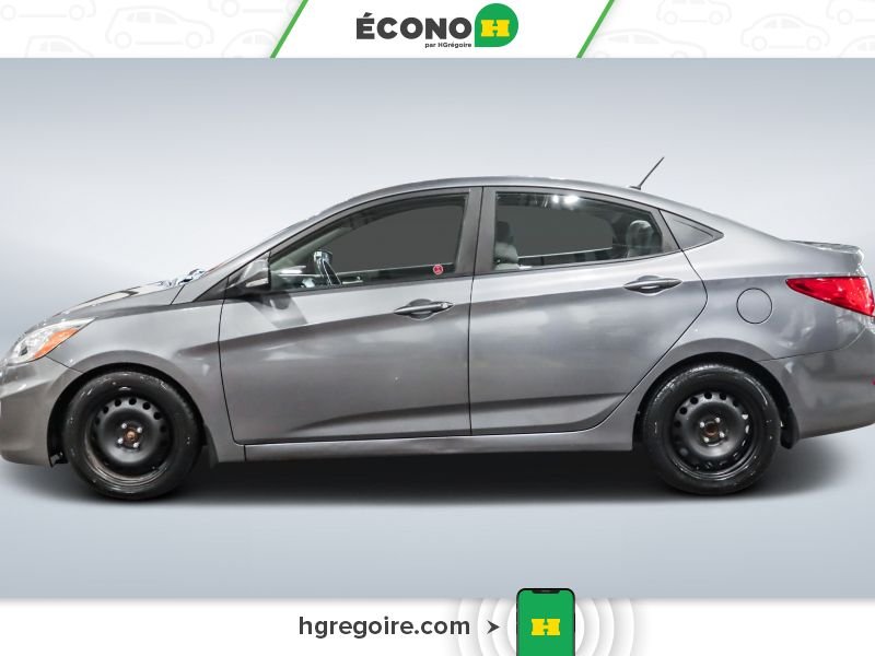 Hyundai Accent 821067 | GLS AUTOMATIQUE A/C TOIT OUVRANT 2017 Gris Laval - photo #4