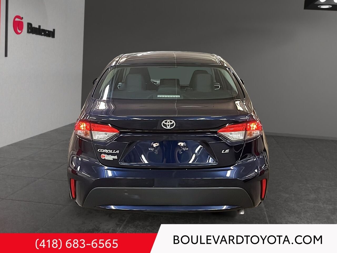 Toyota Corolla 100337A-36 | LE 2022 Bleu Québec - photo #4